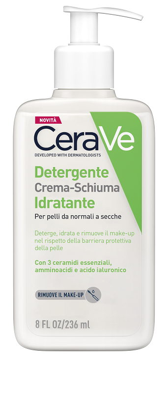 CERAVE CREAM TO FOAM CLEANSER 236 ML - Farmapanda Srl