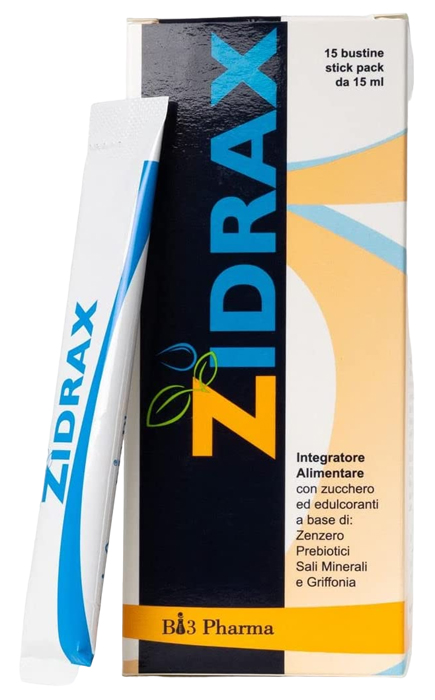 ZIDRAX 15 BUSTINE STICK PACK - Farmapanda Srl
