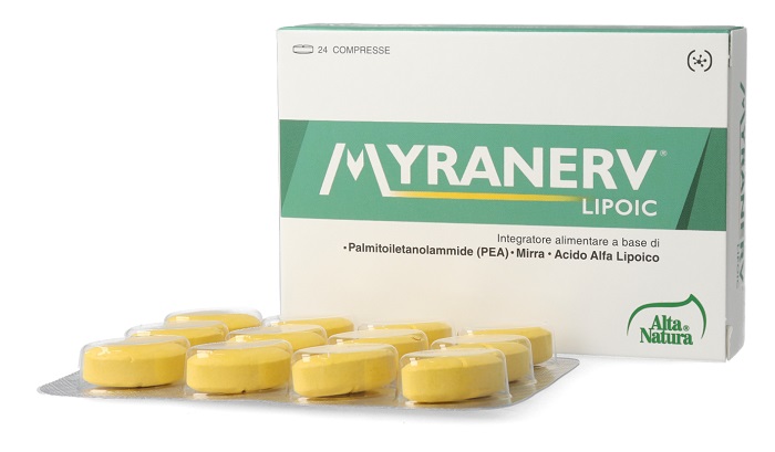 MYRANERV LIPOIC 24 COMPRESSE - Farmapanda Srl