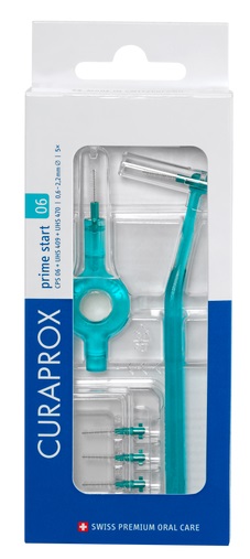 CURAPROX CPS 06 SCOVOLINO PRIME START 06 TURQUOISE 5 PEZZI - Farmapanda Srl