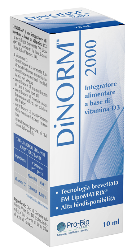 DINORM 2000 GOCCE 10 ML - Farmapanda Srl