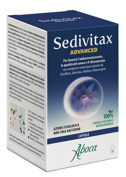 SEDIVITAX ADVANCED 70 CAPSULE - Farmapanda Srl