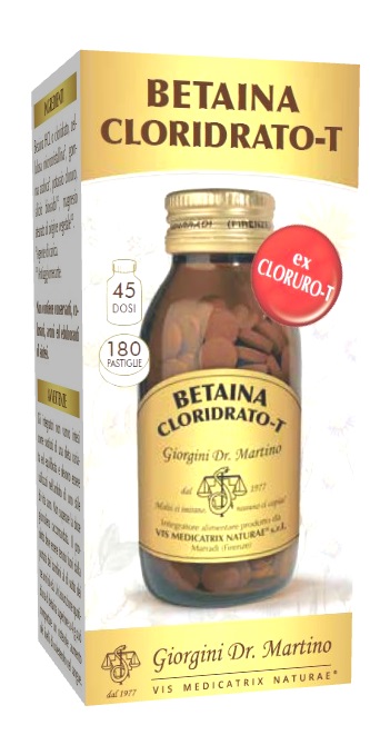 BETAINA CLORIDRATO-T 180 PASTIGLIE - Farmapanda Srl