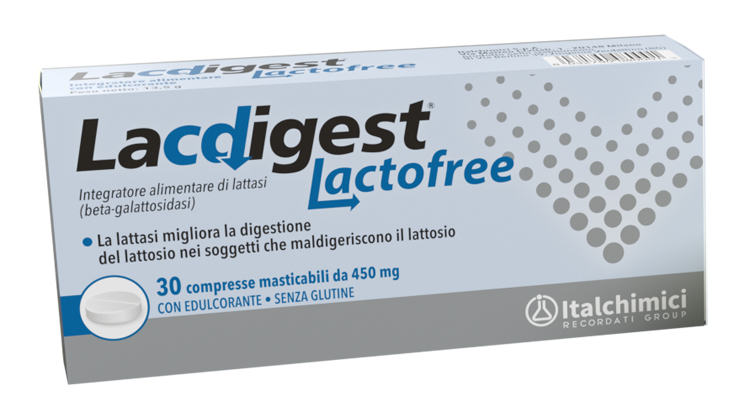 LACDIGEST LACTOFREE 30 COMPRESSE MASTICABILI - Farmapanda Srl