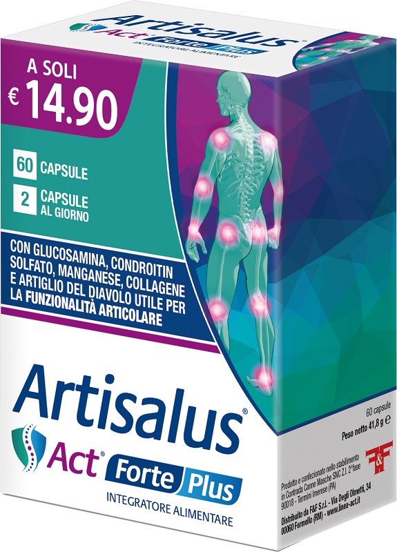 ARTISALUS ACT FORTE PLUS 60 CAPSULE - Farmapanda Srl