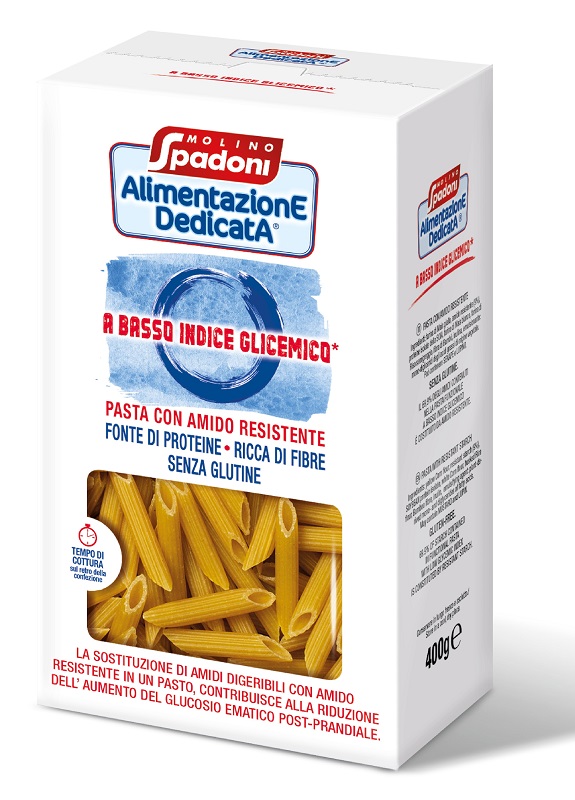ALIMENTAZIONE DEDICATA PENNE BASSO INDICE GLICEMICO SENZA GLUTINE 400 G - Farmapanda Srl