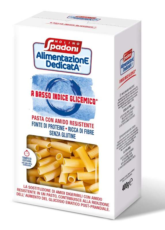 ALIMENTAZIONE DEDICATA MACCHERONI BASSO INDICE GLICEMICO SENZA GLUTINE 400 G - Farmapanda Srl