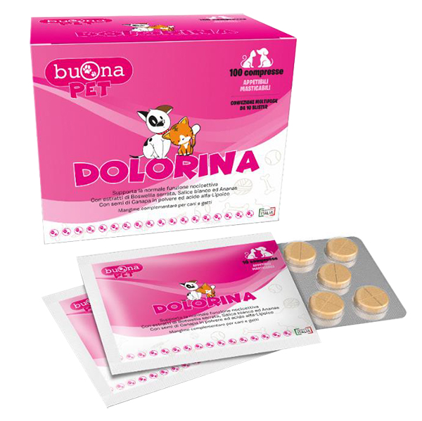 DOLORINA 100 COMPRESSE MASTICABILI - Farmapanda Srl