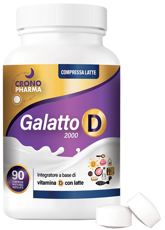 GALATTO D 2000 90 COMPRESSE - Farmapanda Srl
