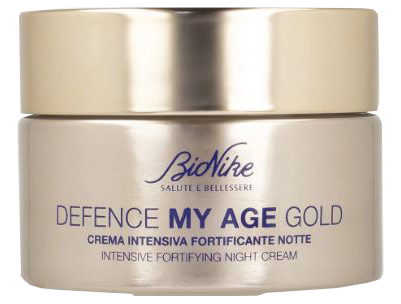 DEFENCE MY AGE GOLD CREMA INTENSIVA FORTIFICANTE NOTTE 50 ML - Farmapanda Srl