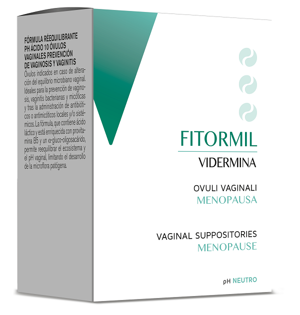 FITORMIL VIDERMINA 10 OVULI VAGINALI MENOPAUSA - Farmapanda Srl