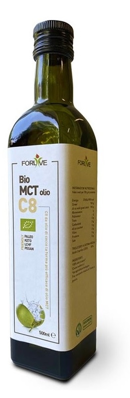 MCT OLIO C8 BIO 500 ML - Farmapanda Srl