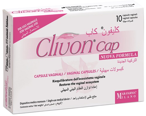 CLIVON CAP NUOVA FORMULA 10 CAPSULE VAGINALI - Farmapanda Srl