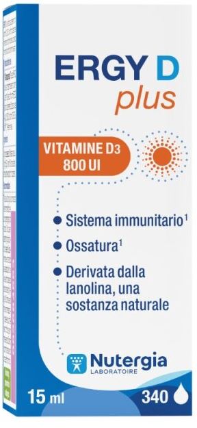 ERGY D PLUS 15 ML - Farmapanda Srl