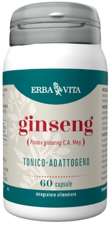 GINSENG 60 CAPSULE - Farmapanda Srl