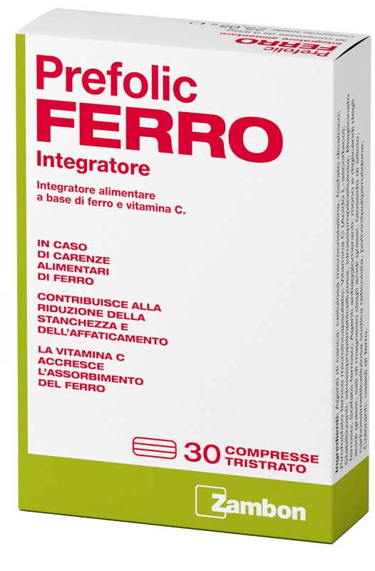 PREFOLIC FERRO 30 COMPRESSE - Farmapanda Srl