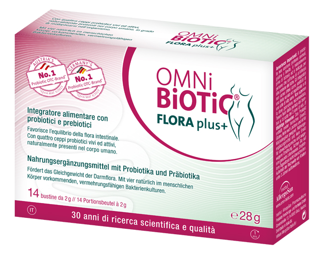 OMNI BIOTIC FLORA PLUS+ 14 BUSTINE DA 2 G - Farmapanda Srl