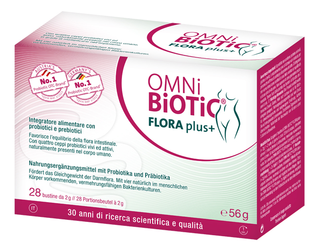 OMNI BIOTIC FLORA PLUS+ 28 BUSTINE DA 2 G - Farmapanda Srl