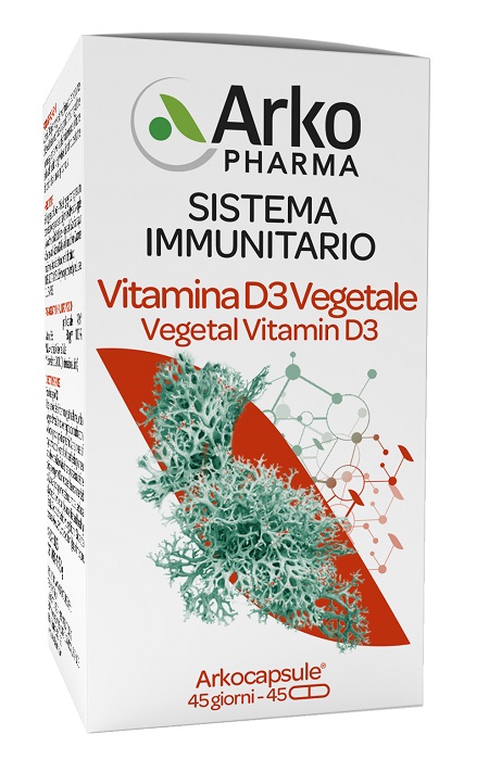 ARKOCPS VITAMINA D3 VEGETALE 45 CAPSULE - Farmapanda Srl