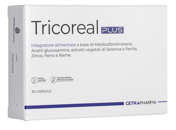 TRICOREAL PLUS 30 CAPSULE DA 550 MG - Farmapanda Srl