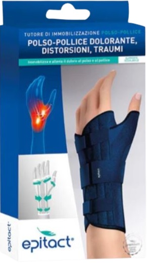 TUTORE POLSO/POLLICE PER TENDINITE EPITACT QUERV'ACTIV DESTRO M - Farmapanda Srl