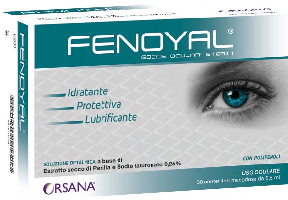 GOCCE OCULARI FENOYAL 30 CONTENITORI MONODOSE DA 0,5 ML - Farmapanda Srl