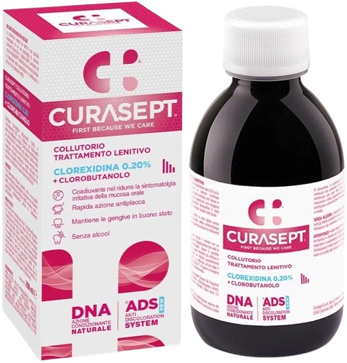 CURASEPT COLLUTORIO ADS DNA TRATTAMENTO LENITIVO 200 ML - Farmapanda Srl