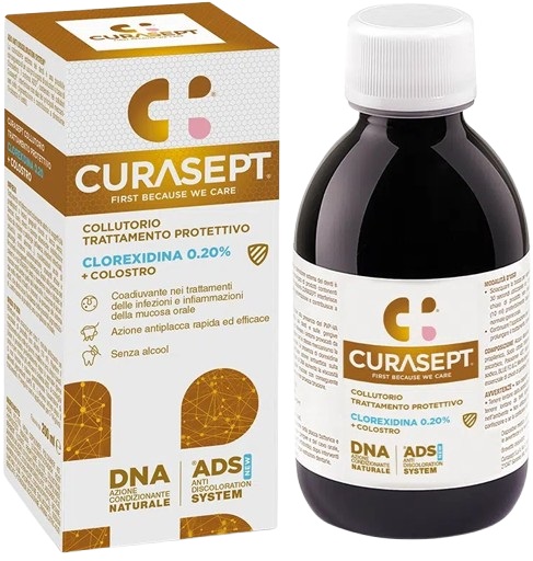 CURASEPT COLLUTORIO ADS DNA TRATTAMENTO PROTETTIVO 200 ML - Farmapanda Srl