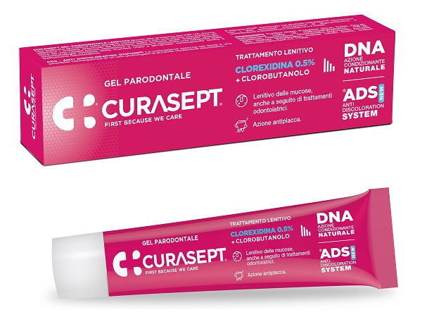 CURASEPT GEL PARODONTALE ADS DNA TRATTAMENTO LENITIVO 30 ML - Farmapanda Srl