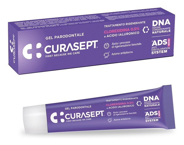 CURASEPT GEL PARODONTALE ADS DNA TRATTAMENTO RIGENERANTE 30 ML - Farmapanda Srl