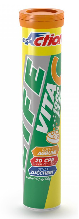 LIFE VITA C 1000 FIZZ AGRUMI 20 COMPRESSE - Farmapanda Srl
