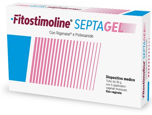 GEL VAGINALE FITOSTIMOLINE SEPTAGEL 30 G CON 6 APPLICATORI MONOUSO - Farmapanda Srl