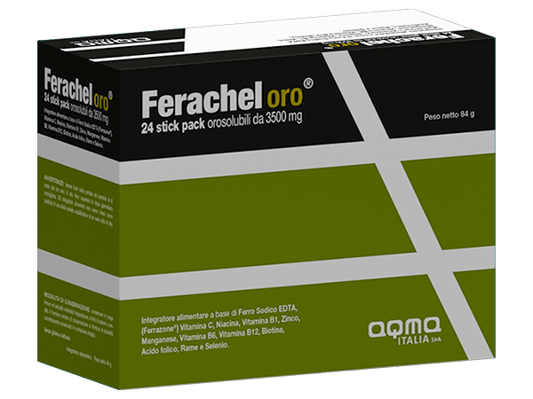FERACHEL ORO 24 STICK OROSOLUBILI - Farmapanda Srl