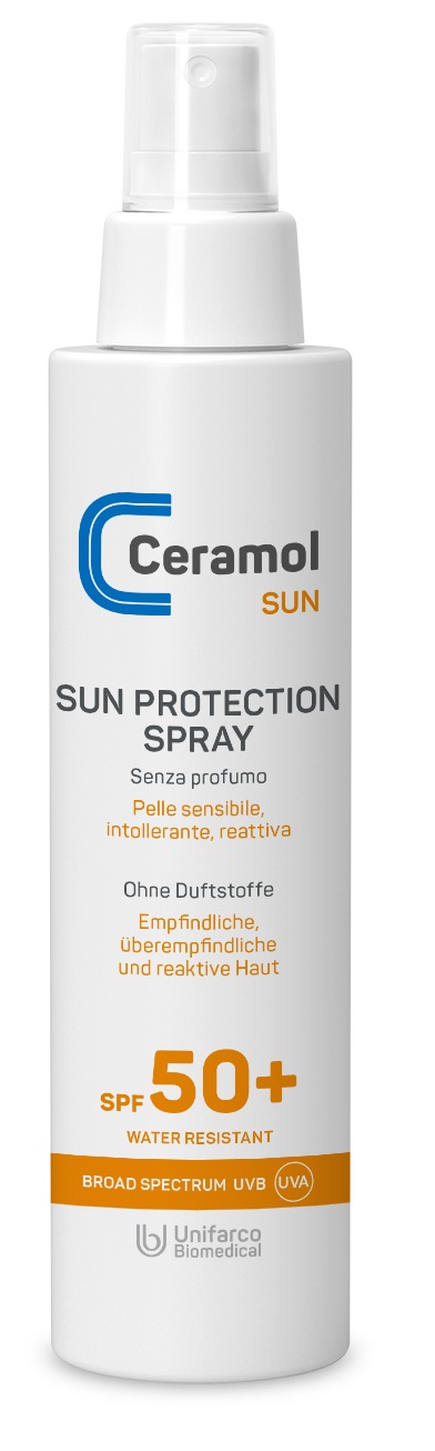 CERAMOL SUN PROTECTION SPRAY SPF50+ 150 ML - Farmapanda Srl