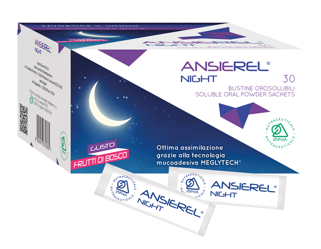 ANSIEREL NIGHT 30 BUSTINE - Farmapanda Srl