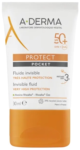 ADERMA A-D PROTECT FLUIDO POCKET SPF 50+ 30 ML - Farmapanda Srl