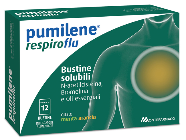 PUMILENE RESPIROFLU 12 BUSTINE - Farmapanda Srl