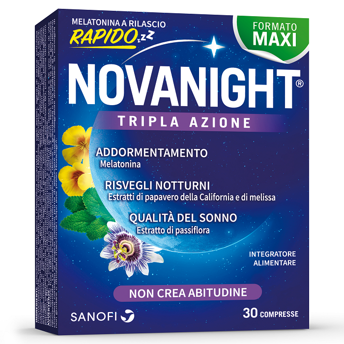 NOVANIGHT 30 COMPRESSE RILASCIO RADIDO NEW - Farmapanda Srl