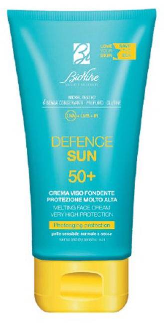 DEFENCE SUN CREMA VISO FONDENTE 50+ 50 ML - Farmapanda Srl