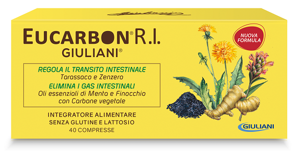 EUCARBON RI 40 COMPRESSE - Farmapanda Srl