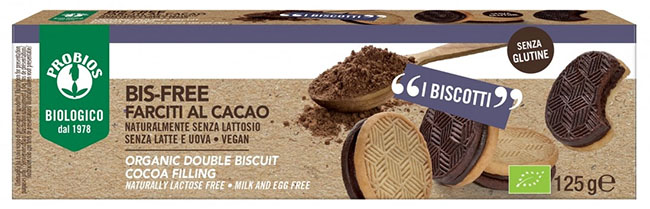 BIS FREE FARCITI AL CACAO 125 G - Farmapanda Srl