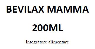 BEVILAX MAMMA 200 ML - Farmapanda Srl