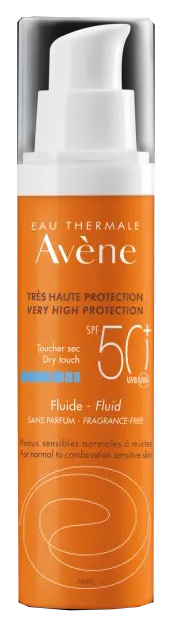 AVENE SOL FLUIDO SPF50+ SENZA PROFUMO NUOVA FORMULA 50 ML - Farmapanda Srl