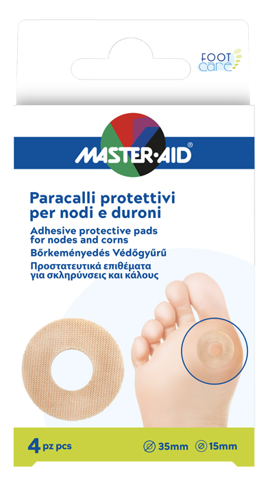 PARACALLI MASTER-AID FOOTCARE NODI E DURONI 4 PEZZI B8 - Farmapanda Srl