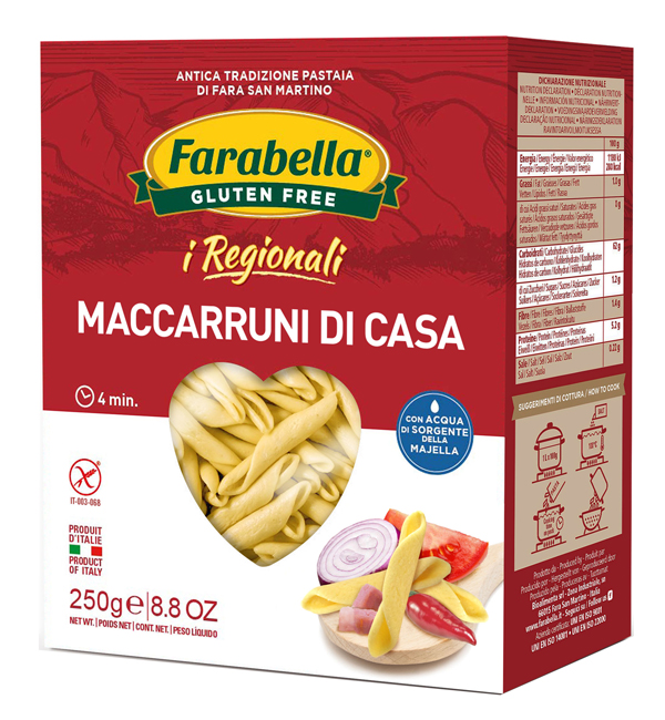 FARABELLA MACCARRUNI CASA I REGIONALI 250 G - Farmapanda Srl