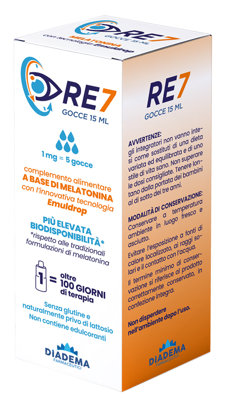 RE7 GOCCE 15 ML - Farmapanda Srl