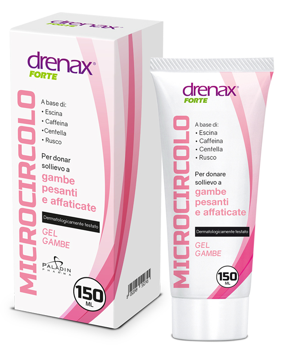 DRENAX FORTE MICROCIRCOLO GEL 150 ML - Farmapanda Srl