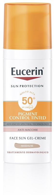 EUCERIN SUN PIGMENT CONTROL TINTED SPF50+ MEDIUM 50 ML - Farmapanda Srl