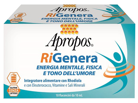 APROPOS RIGENERA ENERGIA FISICA E MENTALE 10 FLACONCINI 10 ML - Farmapanda Srl