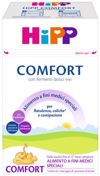 HIPP LATTE COMFORT 600 G - Farmapanda Srl